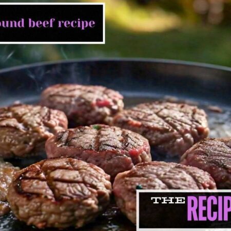 Wagyu Ground Beef Recipe