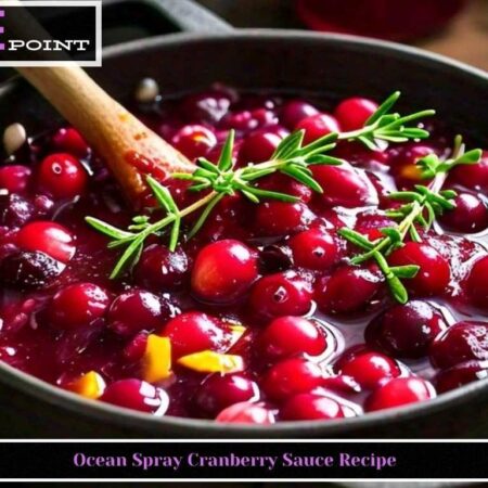 Ocean Spray Cranberry Sauce Recipe: A Classic Holiday Staple